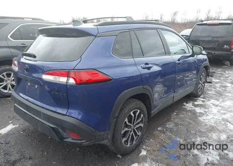 2025 Toyota Corolla Cross Hybrid Se from USA, damaged, VIN 7MUFBABG5SV080440